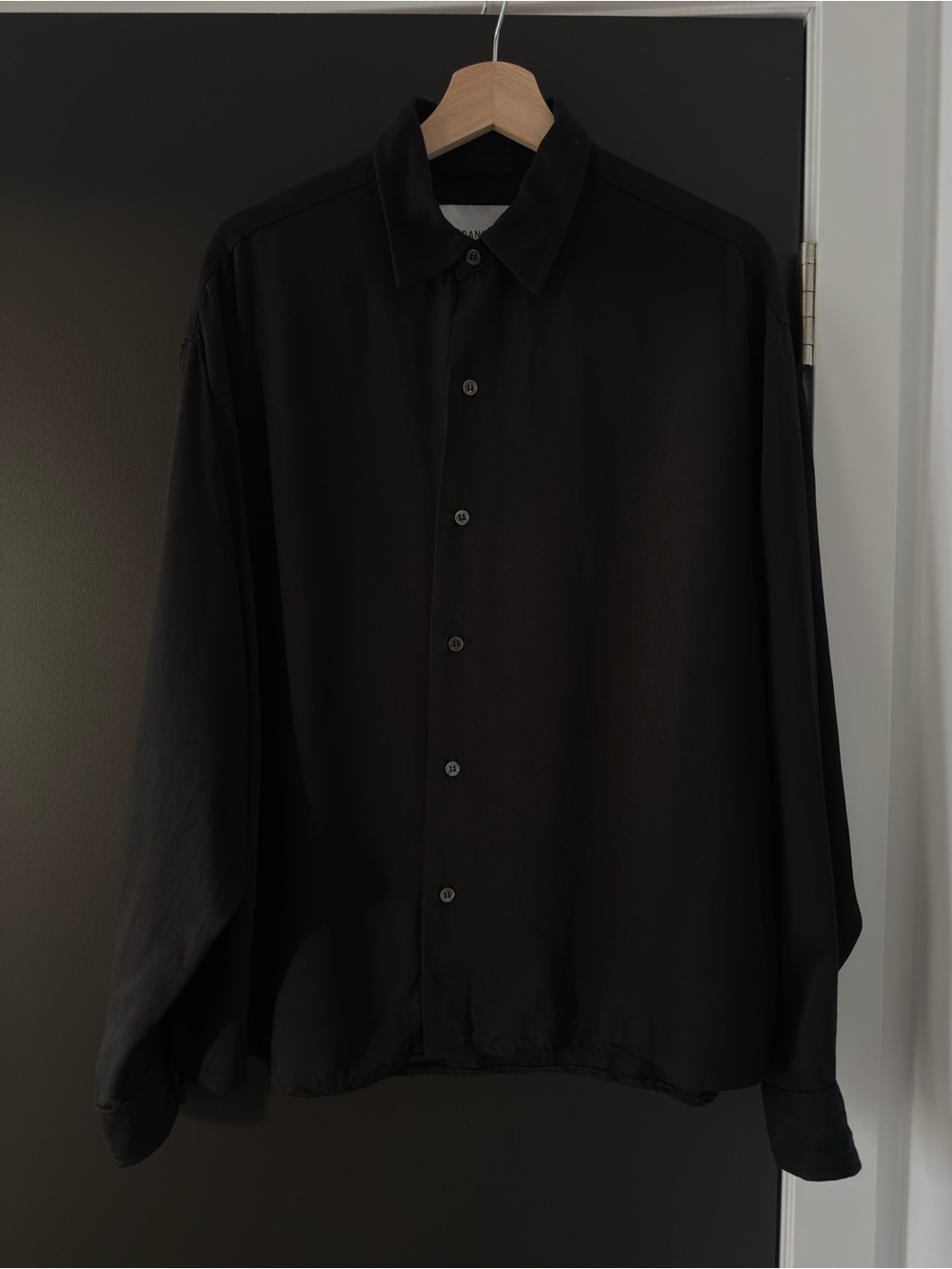 Black Drape Shirt V1 size S